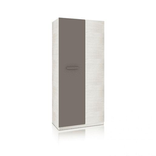 Roupeiro para jovens Axim Alpes Brancos - Basalto 90 x 200 x 52 cm
