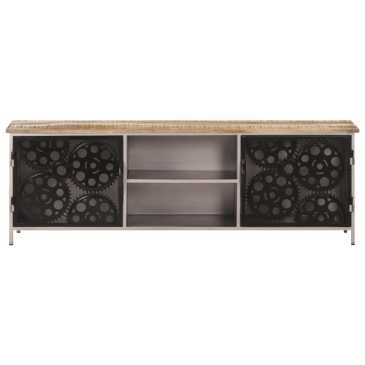 Móvel de TV - Modulo de TV - Armário de TV 120x30x40 cm madeira de mangueira áspera
