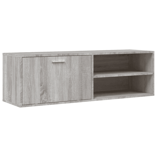 Móvel de TV - Modulo de TV - Armário de TV 120x34x37 cm derivados de madeira cinzento sonoma