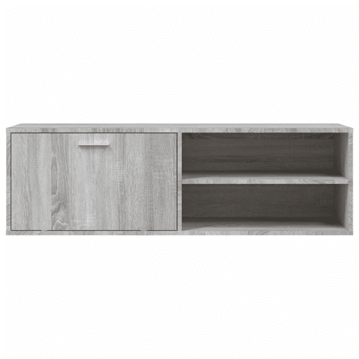 Móvel de TV - Modulo de TV - Armário de TV 120x34x37 cm derivados de madeira cinzento sonoma