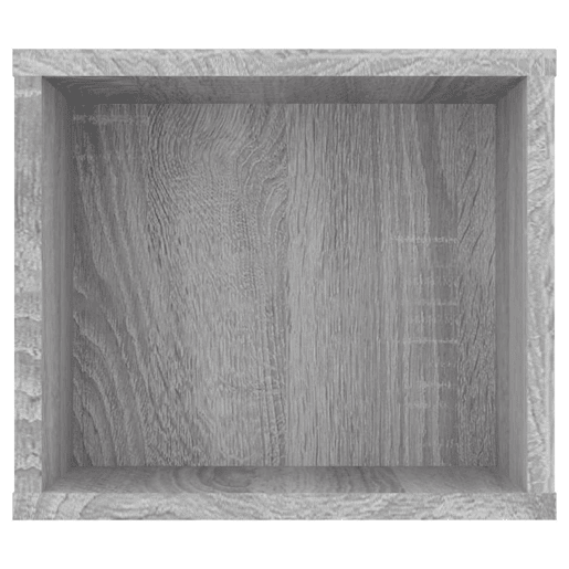 Armário TV - Móvel de TV suspenso 100x30x26,5 cm deriv. madeira cinza sonoma
