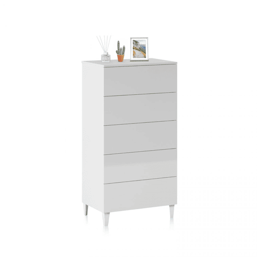 Cómoda Plex chiffonier Branco 61 x 117 x 40 cm