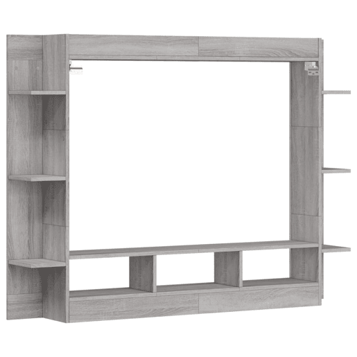 Móvel de TV - Modulo de TV - Armário de TV 152x22x113 cm derivados de madeira cinzento sonoma