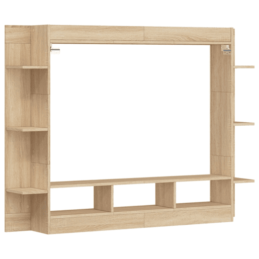 Móvel de TV - Modulo de TV - Armário de TV 152x22x113 cm derivados de madeira carvalho sonoma