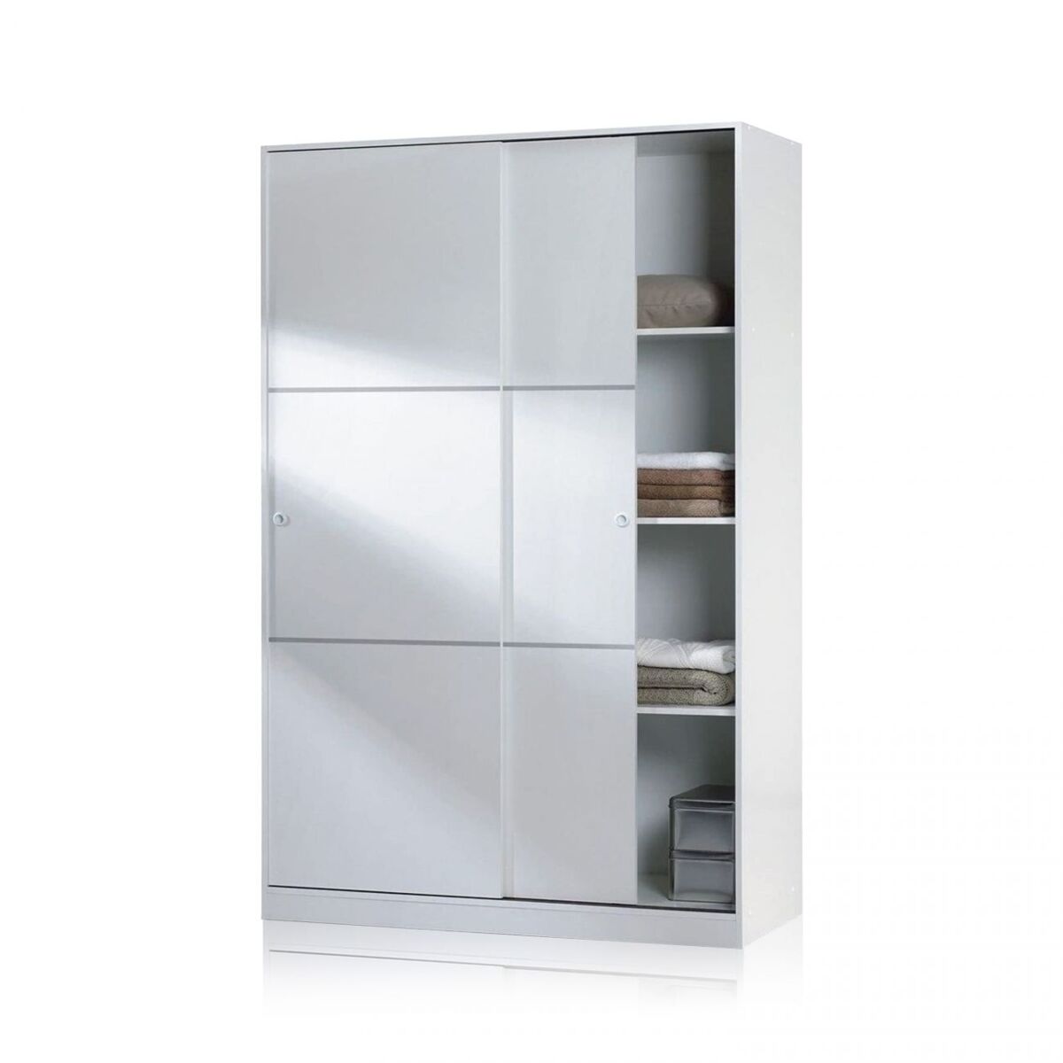 Armario Show 120 Blanco Brillo