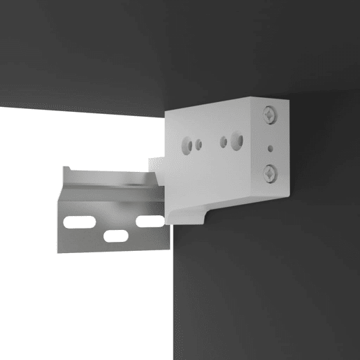 Armário TV - Móvel de TV suspenso 100x30x26,5 cm derivados de madeira preto