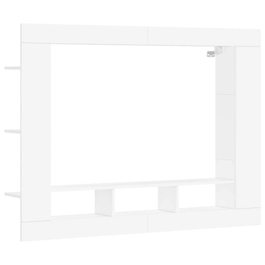 Móvel de TV - Modulo de TV - Armário de TV 152x22x113 cm derivados de madeira branco