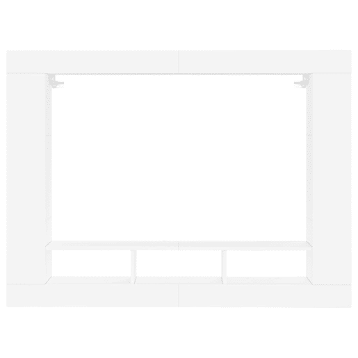 Móvel de TV - Modulo de TV - Armário de TV 152x22x113 cm derivados de madeira branco