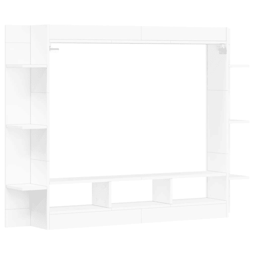 Móvel de TV - Modulo de TV - Armário de TV 152x22x113 cm derivados de madeira branco
