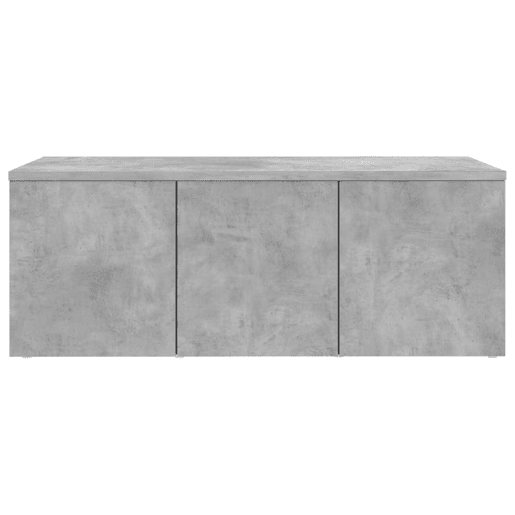 Móvel de TV - Modulo de TV - Armário de TV 80x34x30 cm derivados de madeira cinzento cimento