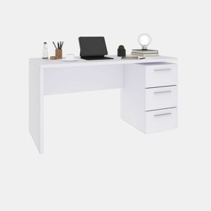 Mesa de escrita Sasha Artik White (Branco mate) 138 x 74 x 60 cm
