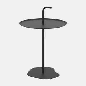 Mesa de metal para exterior Calimera 56,5 x Ø 38 cm Preto casa.pro