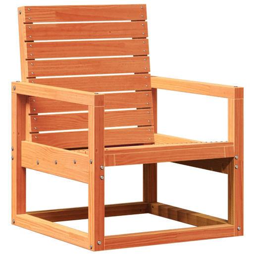 vidaXL Cadeira de jardim 57,5x63x76 cm pinho maciço castanho-mel vidaXL Cadeira de jardim 57,5x63x76 cm pinho maciço castanho-mel