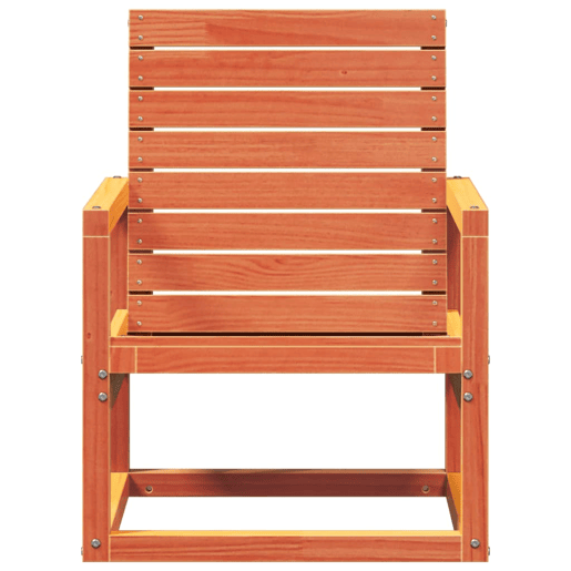 vidaXL Cadeira de jardim 57,5x63x76 cm pinho maciço castanho-mel vidaXL Cadeira de jardim 57,5x63x76 cm pinho maciço castanho-mel