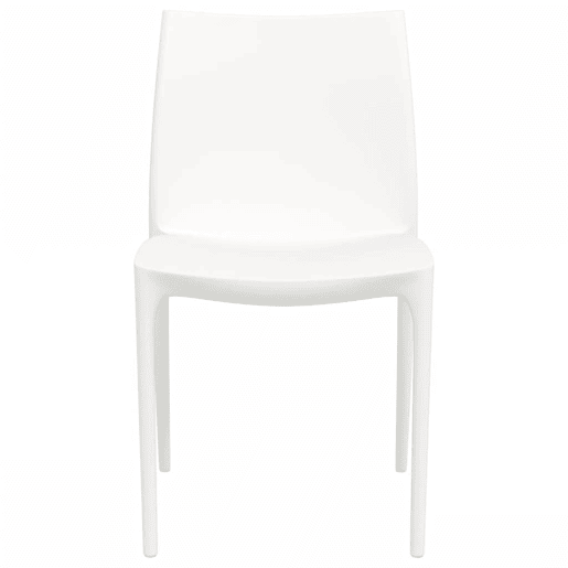 vidaXL Cadeiras de jardim 2 pcs polipropileno 50x46x80 cm cor creme
