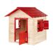 Beliani Casita de jardín PELOPIO Beliani Casita de jardín PELOPIO Madera Clara