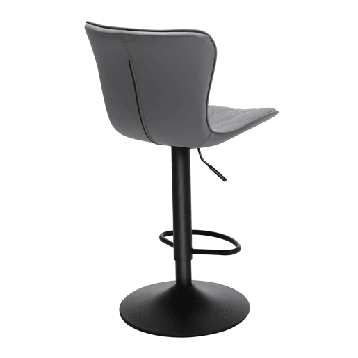 2 conjuntos de bancos altos rotativos modernos, ajustáveis e acolchoados com design de diamante e footstool - perfeito para cozinhas ou bares