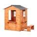 Beliani Casita de jardín AMPELIKO Beliani Casita de jardín AMPELIKO Madera Clara