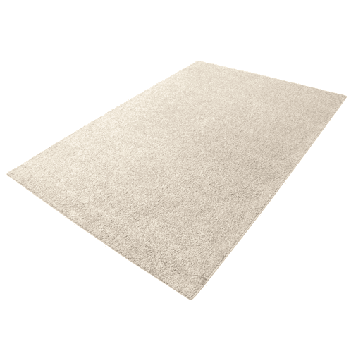Tapete liso AMBIHOME KIND 01 - Creme, pelo baixo, 200x300cm