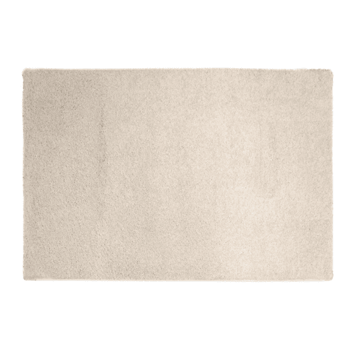 Tapete liso AMBIHOME CARACAS 02 - Bege, pelo alto, 160x230cm