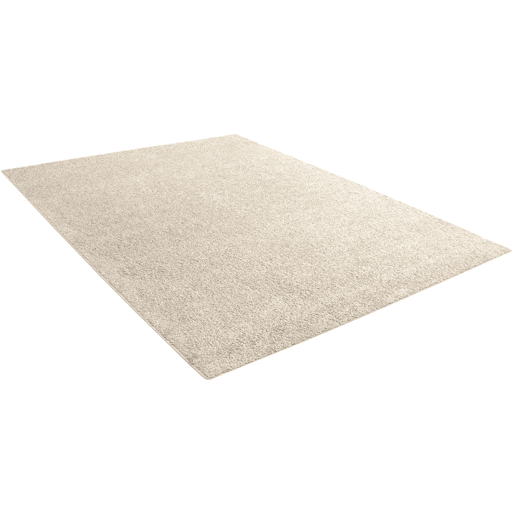 Tapete liso AMBIHOME KIND 01 - Creme, pelo baixo, 115x170cm