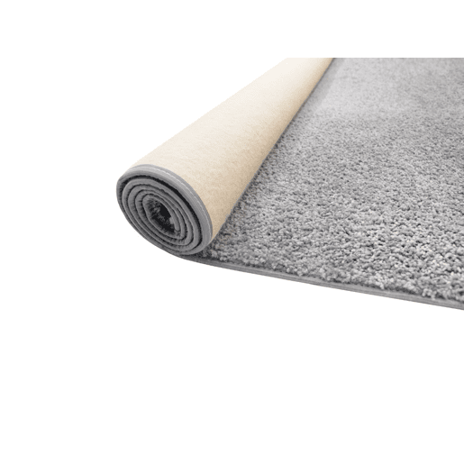 Tapete liso AMBIHOME KIND 04 - Cinza claro, pelo baixo, 200x300cm