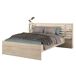 Cama de Matrimonio con cabecero Cama de Matrimonio con cabecero Madera Clara