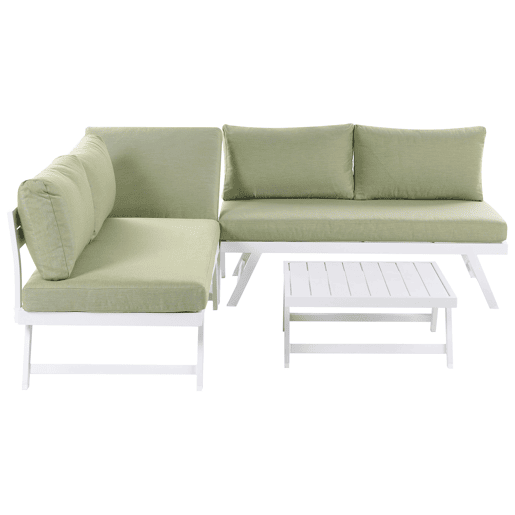 Beliani Conjunto lounge COCCORINO Beliani Conjunto lounge COCCORINO