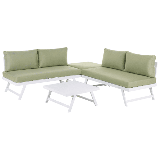 Beliani Conjunto lounge COCCORINO Beliani Conjunto lounge COCCORINO
