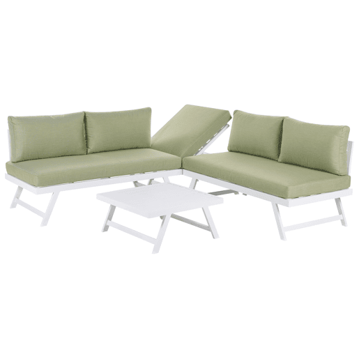 Beliani Conjunto lounge COCCORINO Beliani Conjunto lounge COCCORINO