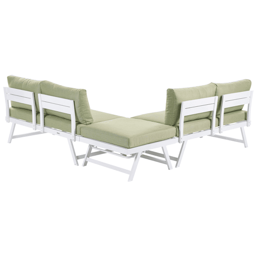 Beliani Conjunto lounge COCCORINO Beliani Conjunto lounge COCCORINO