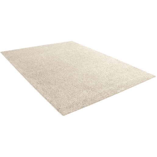 Tapete liso AMBIHOME KIND 01 - Creme, pelo baixo, 160x230cm