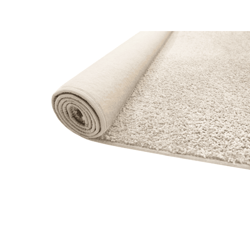 Tapete liso AMBIHOME KIND 01 - Creme, pelo baixo, 160x230cm