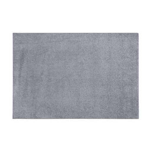 Tapete liso AMBIHOME KIND 03 - Cinza escuro, pelo baixo, 160x230cm