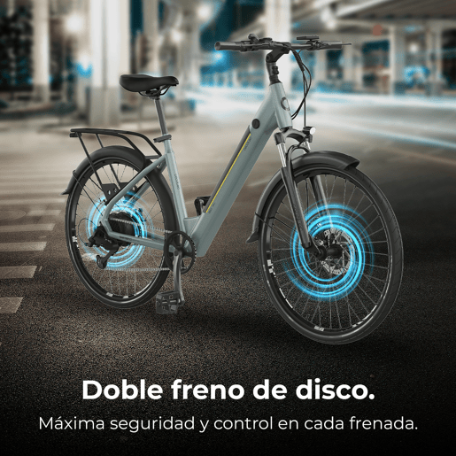 Bicicleta Elétrica Cecotec Urban Azul 250 W 28