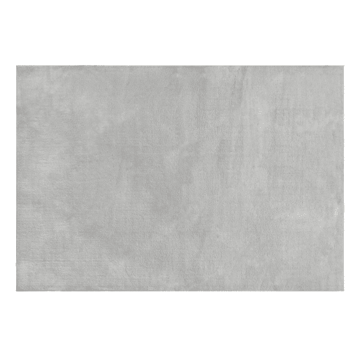 Tapete liso AMBIHOME KIND 04 - Cinza claro, pelo baixo, 57x150cm
