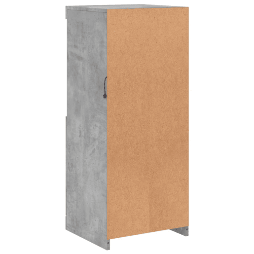 vidaXL Aparador com luzes LED 41x37x100 cm cinzento cimento vidaXL Aparador com luzes LED 41x37x100 cm cinzento cimento