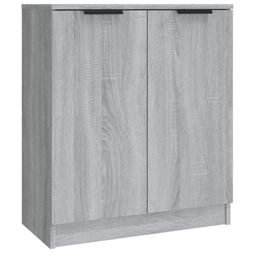 vidaXL Aparadores 3 pcs madeira processada cinzento sonoma