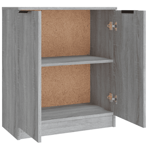 vidaXL Aparadores 3 pcs madeira processada cinzento sonoma