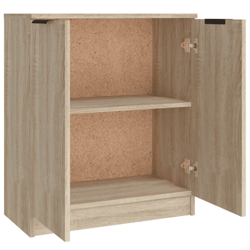 vidaXL Aparadores 3 pcs madeira processada cor carvalho sonoma vidaXL Aparadores 3 pcs madeira processada cor carvalho sonoma