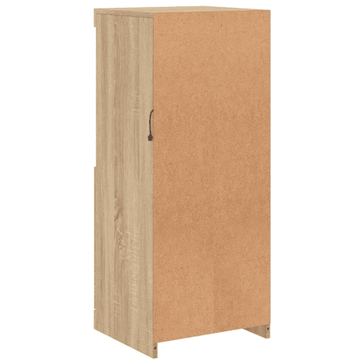 vidaXL Aparador com luzes LED 41x37x100 cm carvalho sonoma