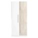 Armario Juvenil Estelle de 2 Puertas Estilo Nórdico Armario Juvenil Estelle de 2 Puertas Estilo Nórdico Blanco/ Madera