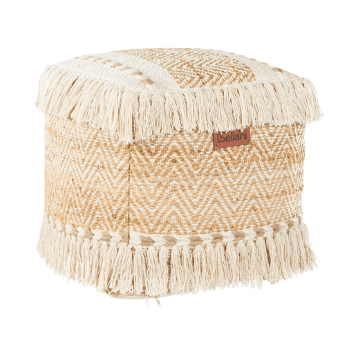 Pufe ALUPOLA Juta Creme 40 cm 40 cm 40 cm