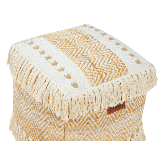 Pufe ALUPOLA Juta Creme 40 cm 40 cm 40 cm