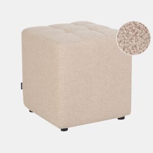 Pufe KANSAS Bouclé Creme 38 cm 38 cm 39 cm