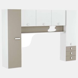 Guarda-roupa infantil Tidy Bridge Youth para quarto infantil 304x203cm