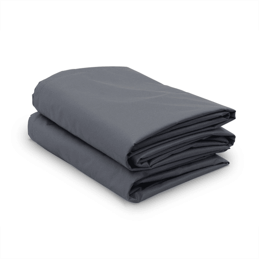 Capa protetora para mobiliário de jardim Napoli e Vittoria, set de 2, Napoli  Vittoria, Cinza escuro, 253x83x66 cm