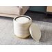 Beliani Puf GARLAND Beliani Puf GARLAND Beige