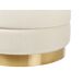 Beliani Puf GARLAND Beliani Puf GARLAND Beige