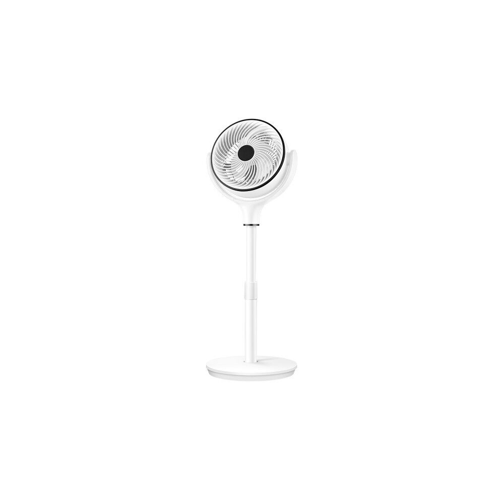 Ventilador de pie metal color blanco serie 91589 34cm